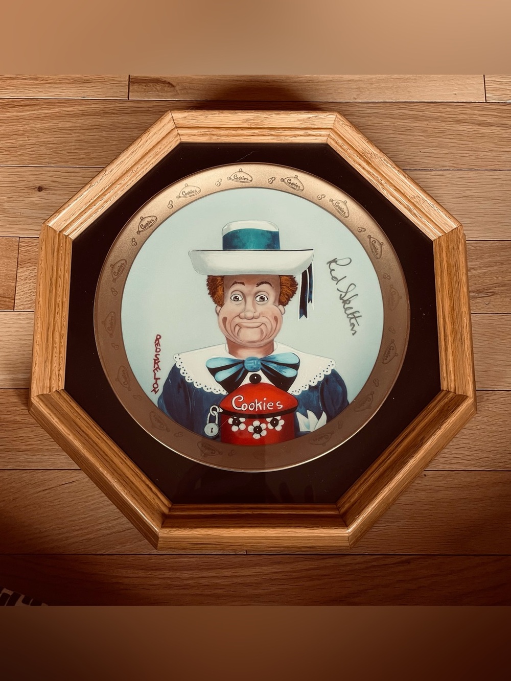 Junior, The Mean Widdle Kid” 519/1000 Hand Painted and signed Porcelain plate